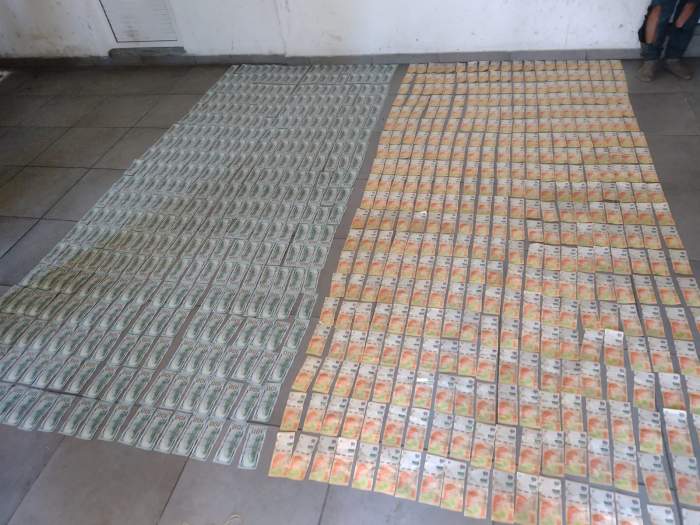Viajaban con una gran suma de dinero e intentaron darse a la fuga