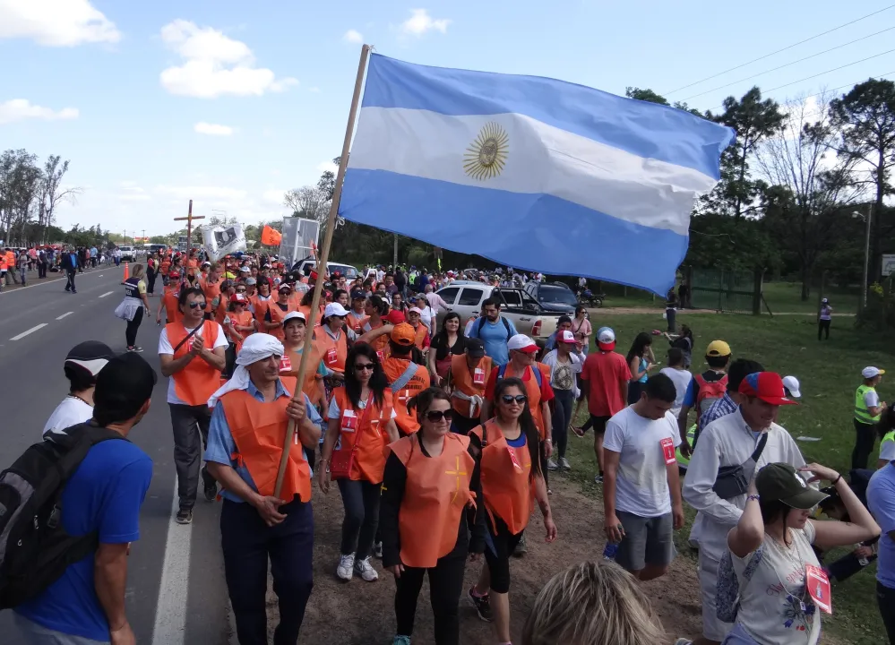 Salud Pública asistió en la 45ª Peregrinación Juvenil del NEA a Itatí