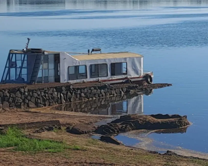 Cierran paso fronterizo correntino por la crecida del río Uruguay