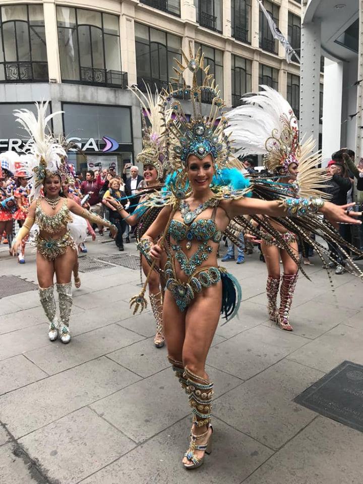 Los Carnavales correntinos en la Capital Federal, con presencia esquinense