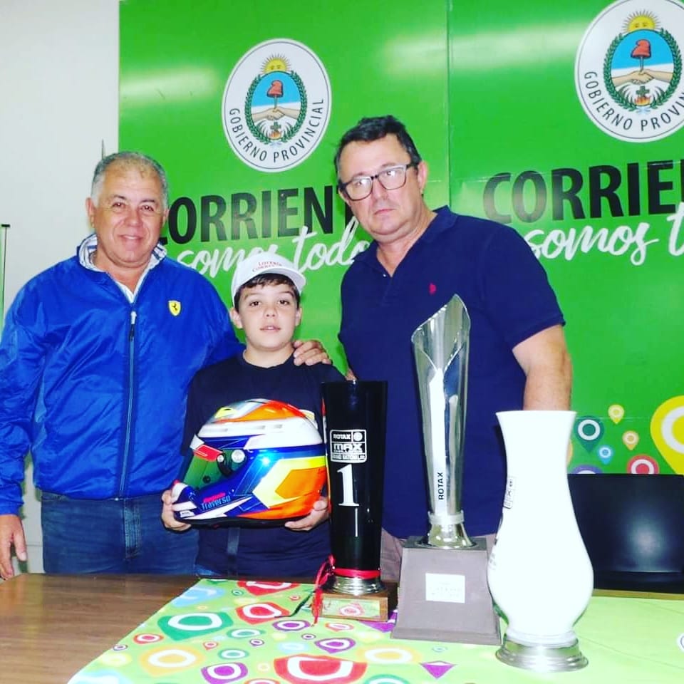 Benjamín Traverso, la joven promesa del automovilismo provincial