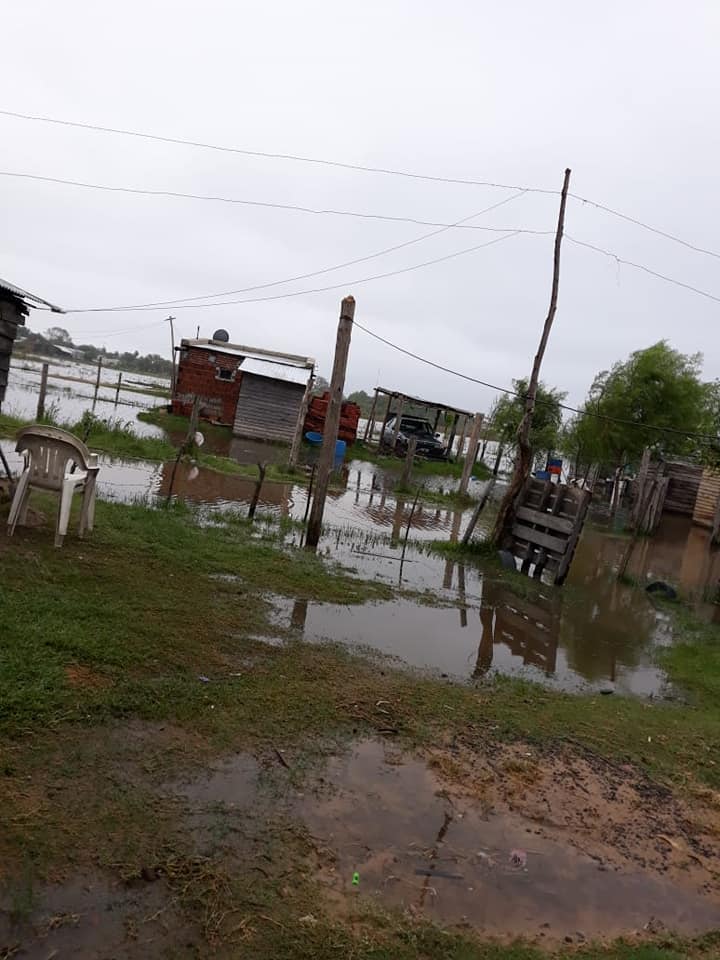A pesar de los 250 mm de agua caída y con varias zonas inundadas no hay evacuados