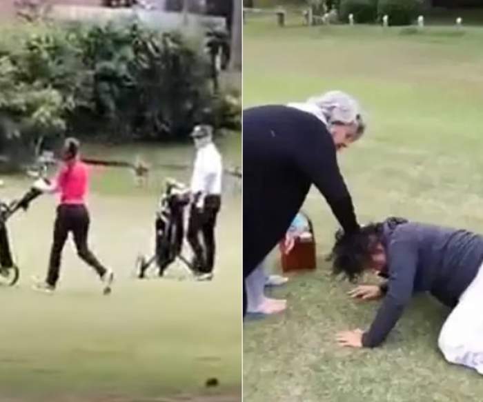 Atacaron a una jubilada por tomar mate en un campo de golf
