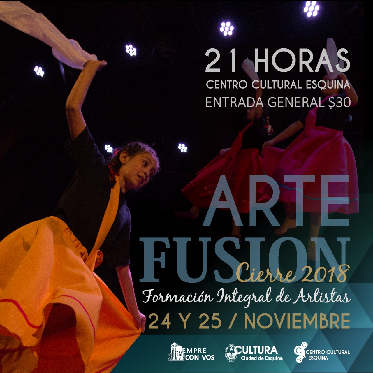 Se viene Arte Fusión, el cierre de los talleres de Formación Integral de Artistas