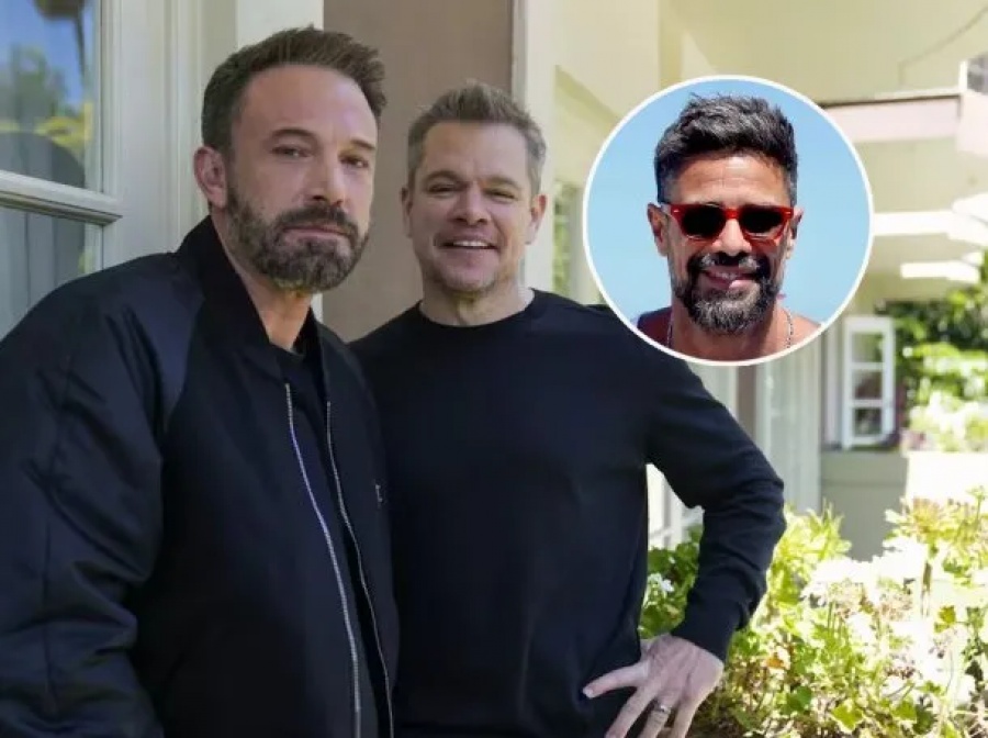 Ben Affleck y Matt Damon recrearon el audio que avergonzó a Luciano Castro