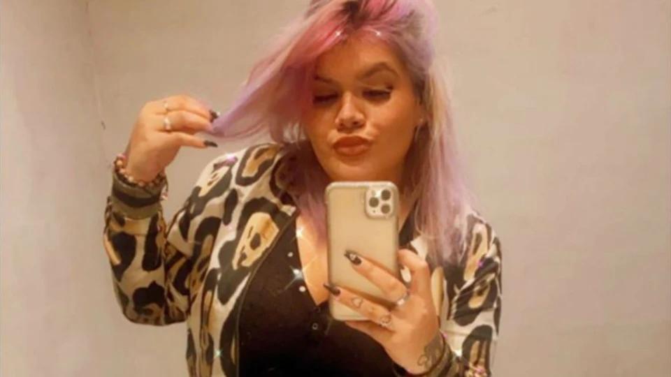 Morena Rial posó en ropa interior por primera vez 