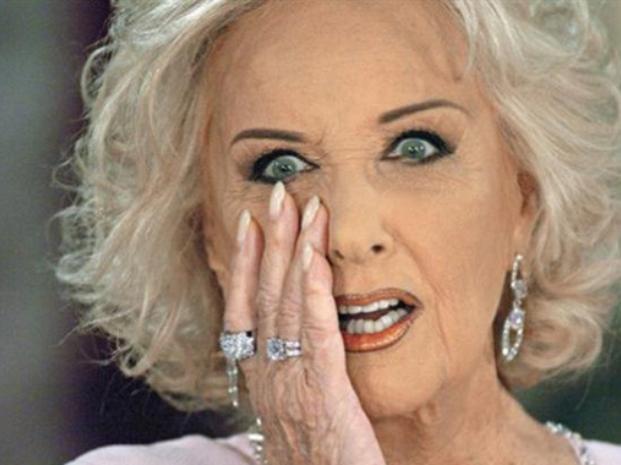La foto de Mirtha Legrand internada