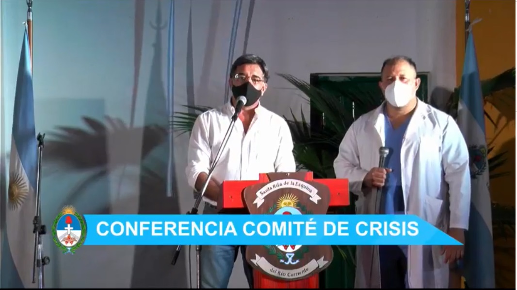 Esquina: “Vamos a continuar con las medidas de restricción hasta el lunes”