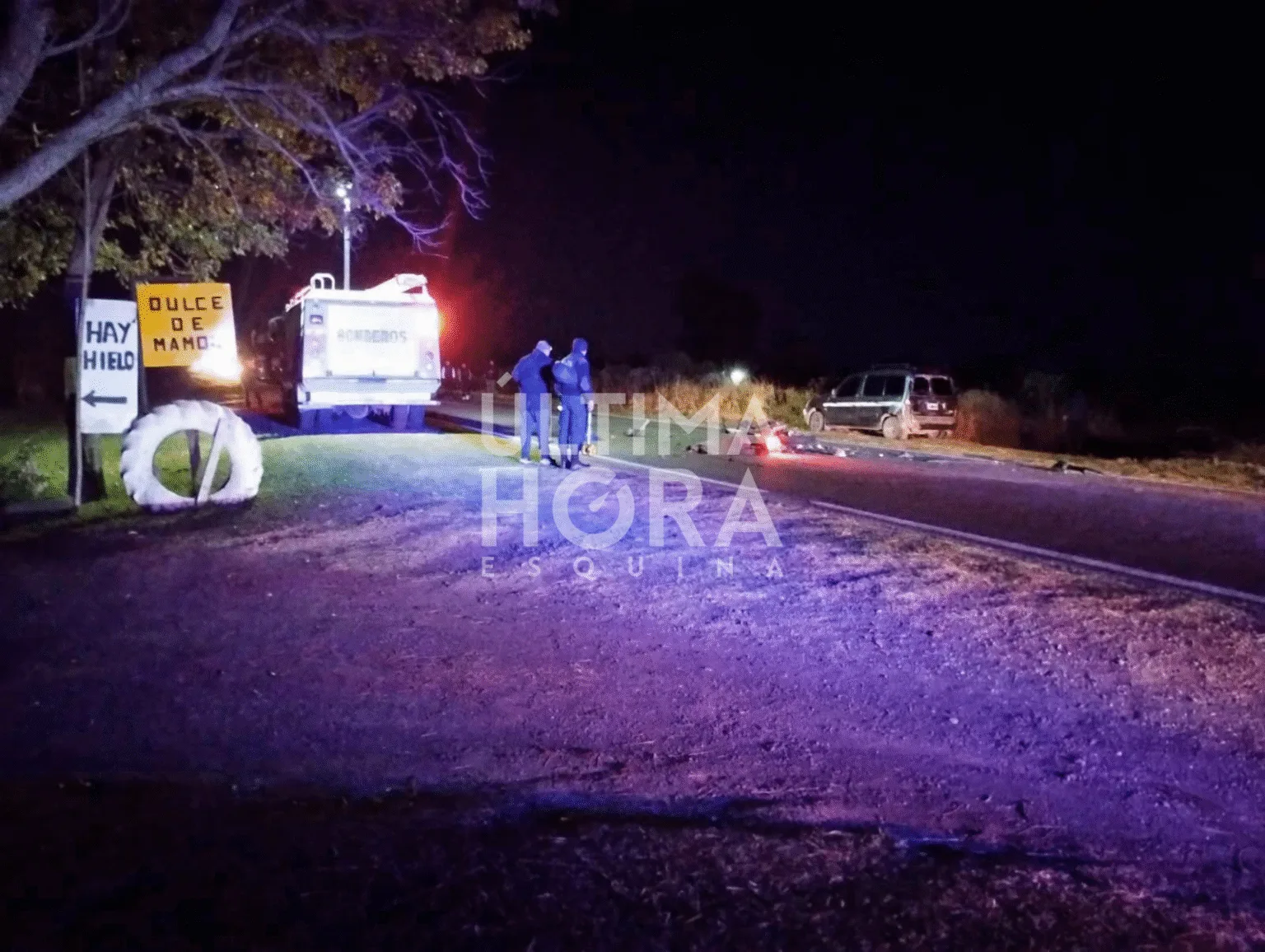 Accidente fatal en Esquina: murió un motociclista y su acompañante está grave