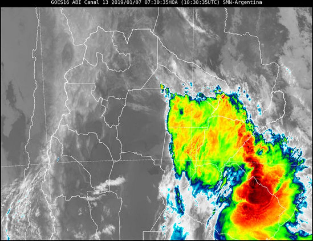 Corrientes sigue bajo alerta por lluvias y tormentas intensas