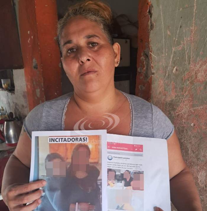 Denuncia: "Ya me mataron a mi marido y ahora van contra mi hijo"