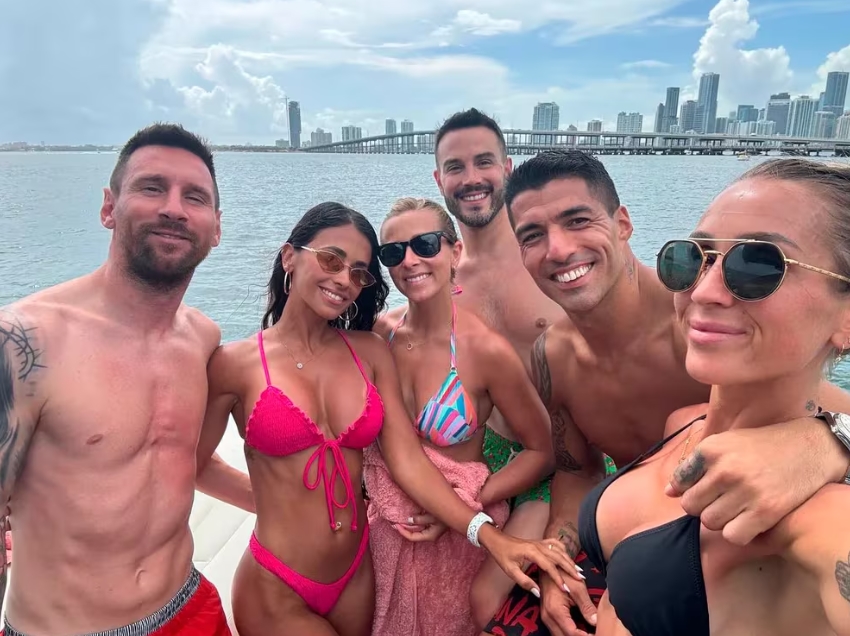 Las vacaciones de Lionel Messi y Antonela Roccuzzo en Miami