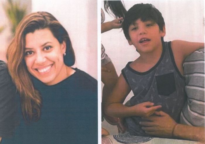 Intensa búsqueda de una madre y su hijo: prohíben su salida del país