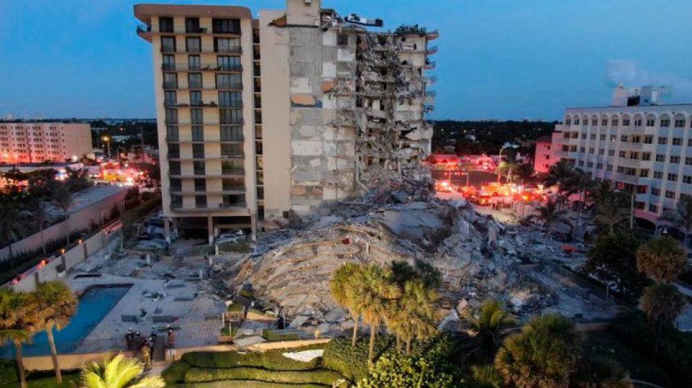 Tragedia en Miami: encuentran más cuerpos entre los escombros
