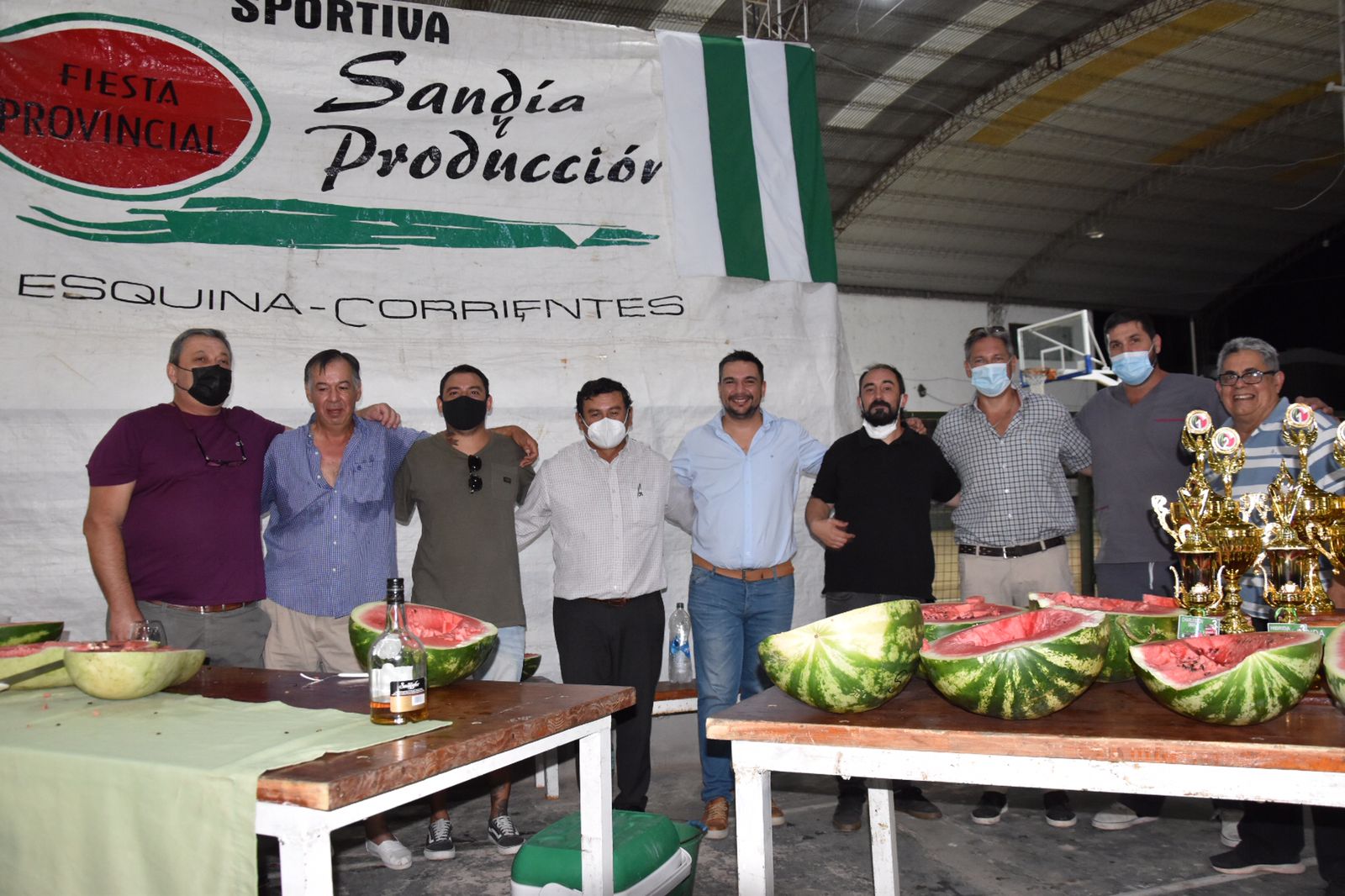 Esquina: Se realizó el concurso de peso y sabor de la 49° Fiesta Provincial de la Sandía