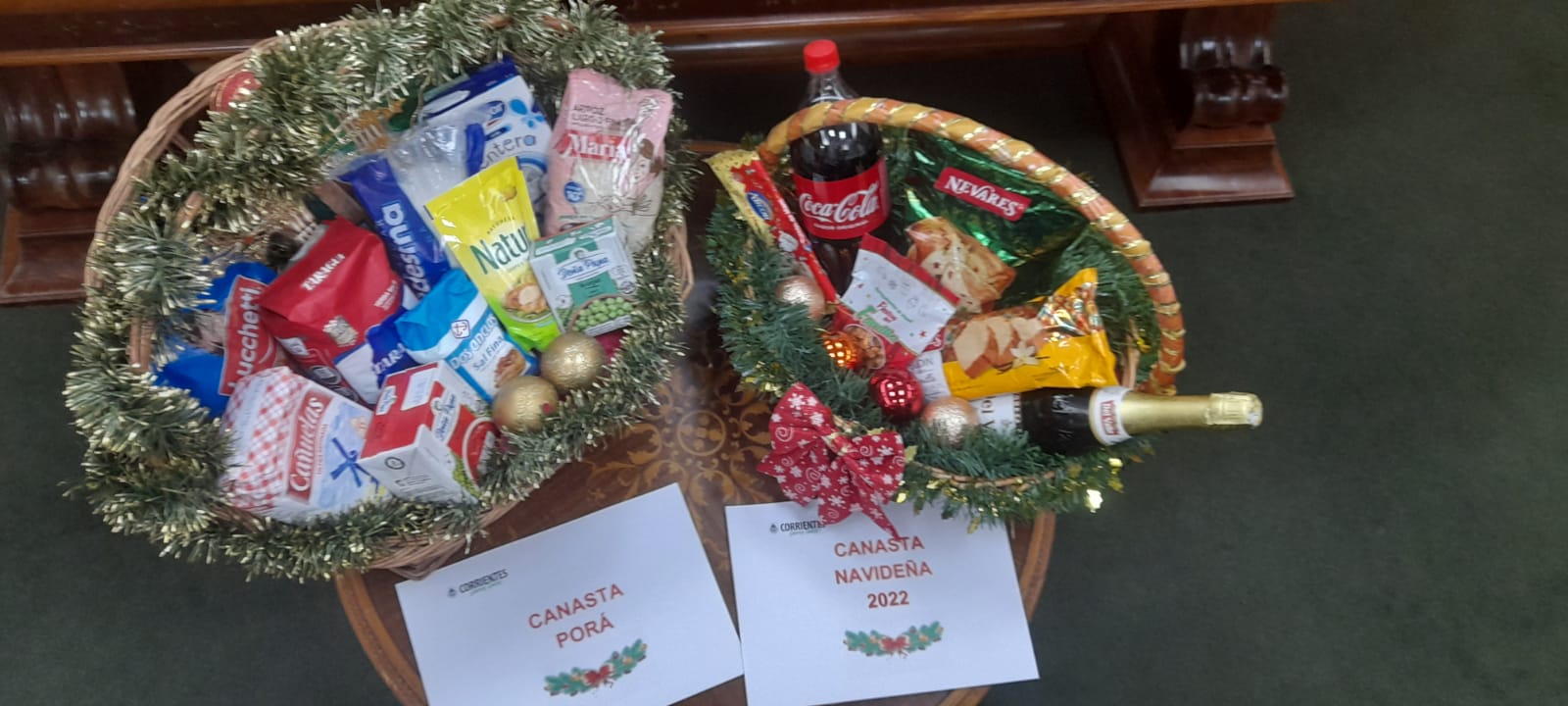 Lanzan dos canastas navideñas: van desde los $1.390 a $1790