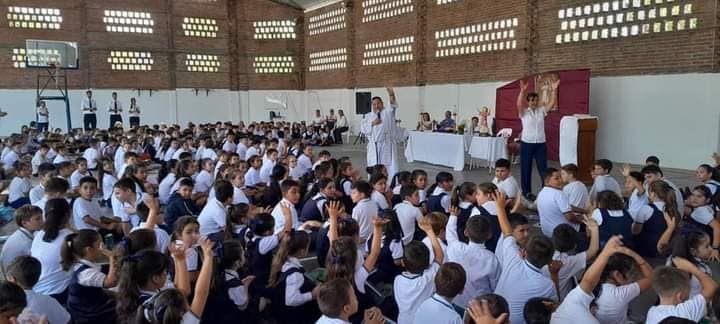 Misa en Acción de Gracias en Colegio Divino Salvador
