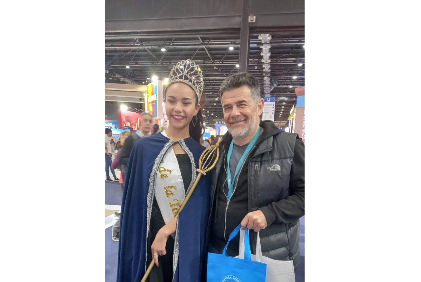 Esquina en la Feria internacional de Turismo en Palermo