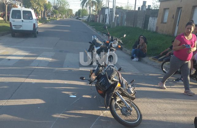Santa Fe: Murió un bebé en un choque entre una moto y un auto