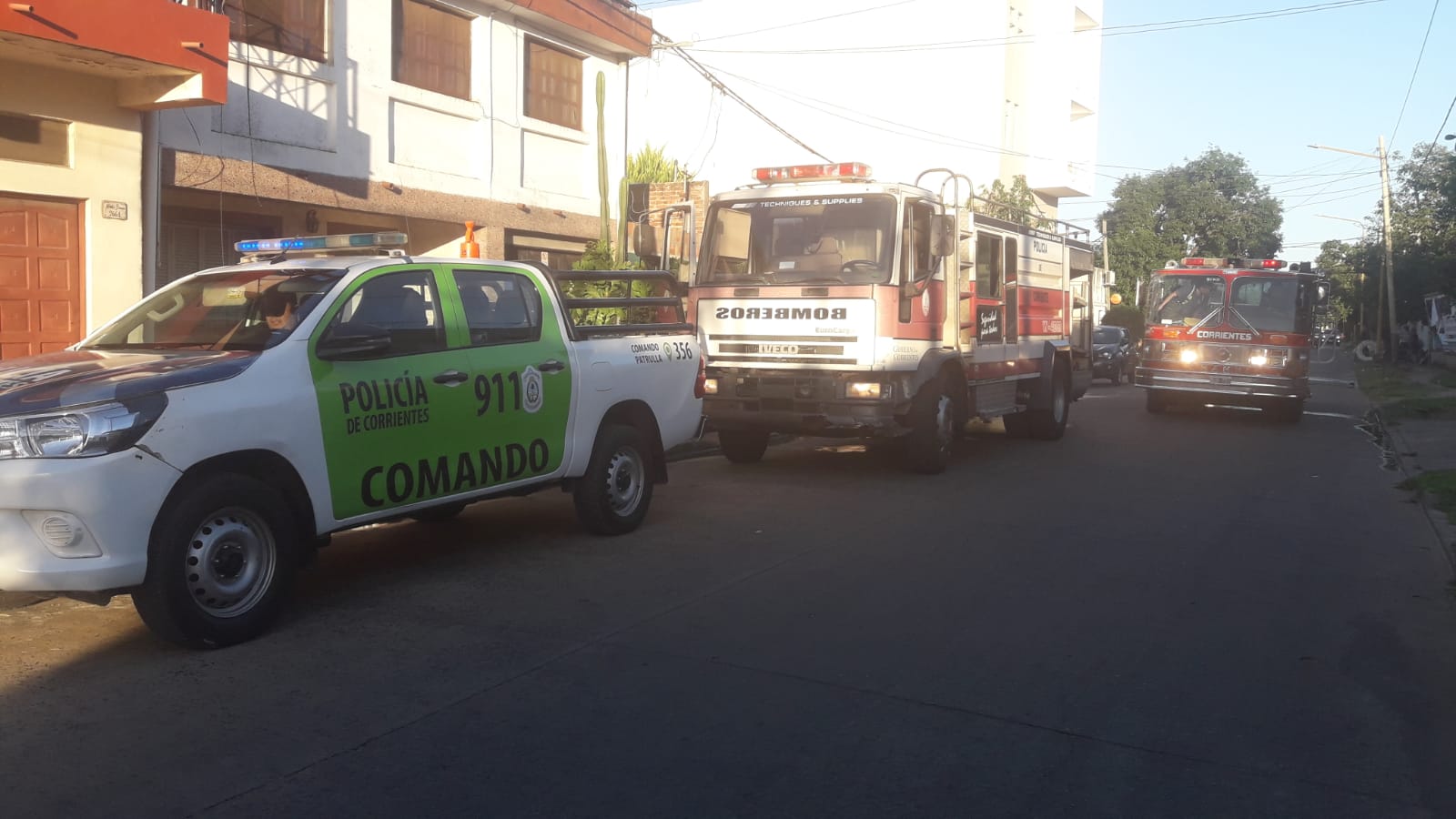 Corrientes: dejó el aire acondicionado prendido y se incendió parte de su vivienda