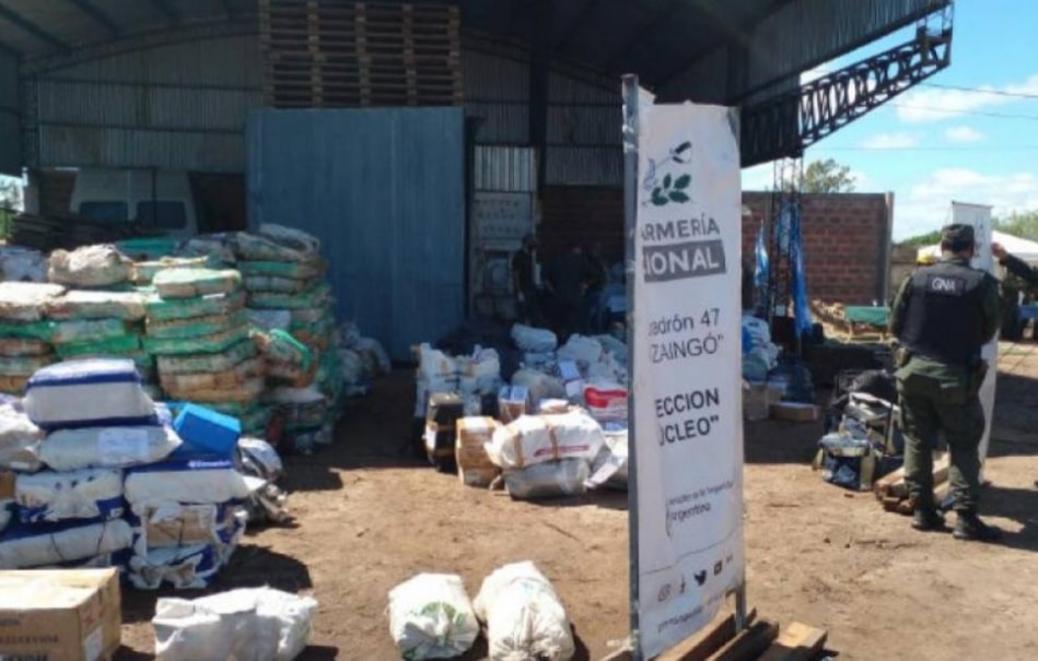 Monte Caseros: Quema de toneladas de droga casi intoxica a todo un pueblo