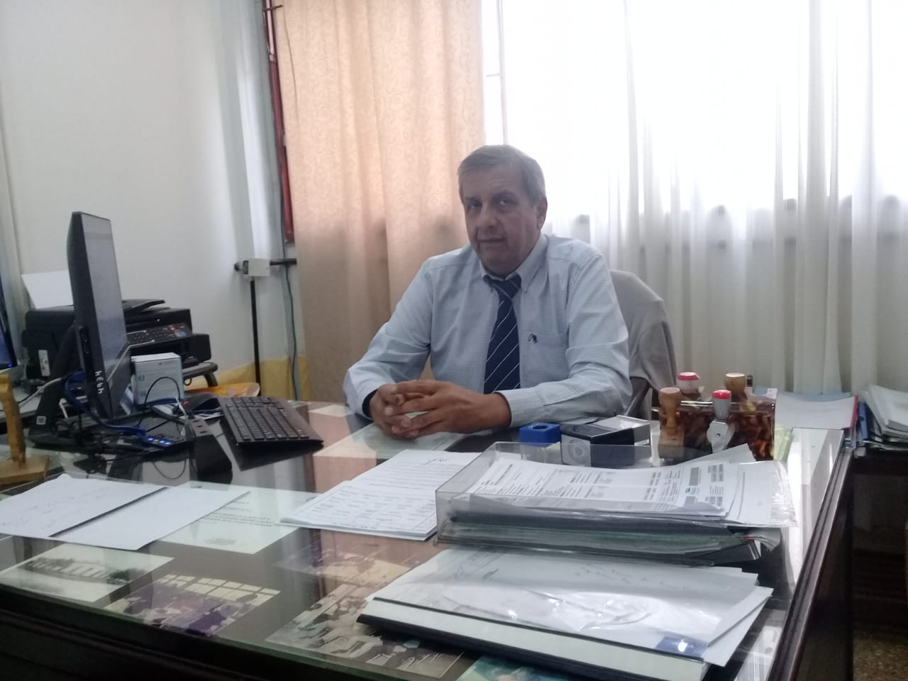 Insaurralde volvió a la dirección de la Escuela Técnica "Dr. Juan Ramón Vidal"
