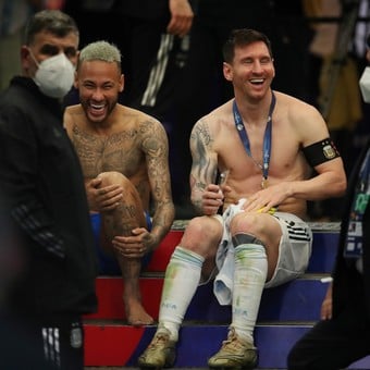 Neymar sobre Messi: “Odio perder pero disfruté de su título”