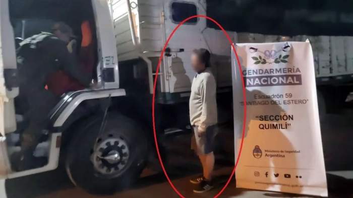Camionero llevaba a una menor indocumentada: la joven es correntina y estaba desaparecida