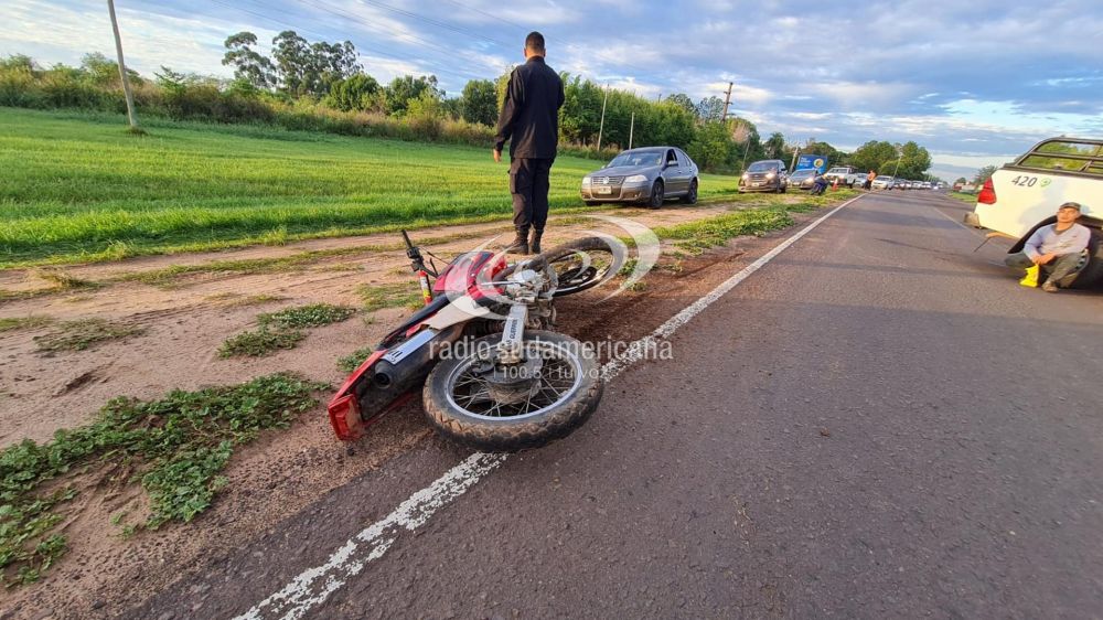 Bella Vista: chocó con una moto y luego la atropelló un colectivo