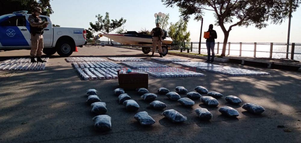 Contrabando de drogas: Prefectura detuvo a un hombre en Corrientes