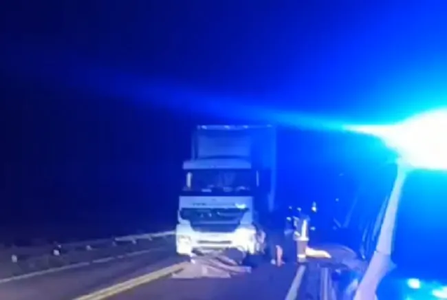 Un hombre murió en el acto tras sufrir un siniestro vial