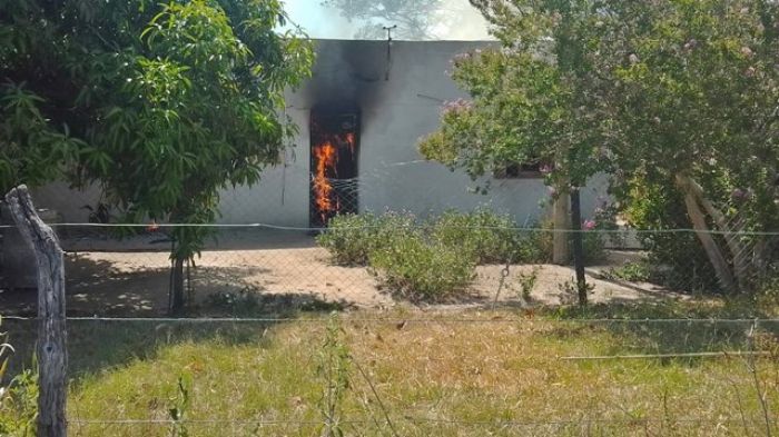 Goya: Un hombre murió calcinado tras feroz incendio en su vivienda