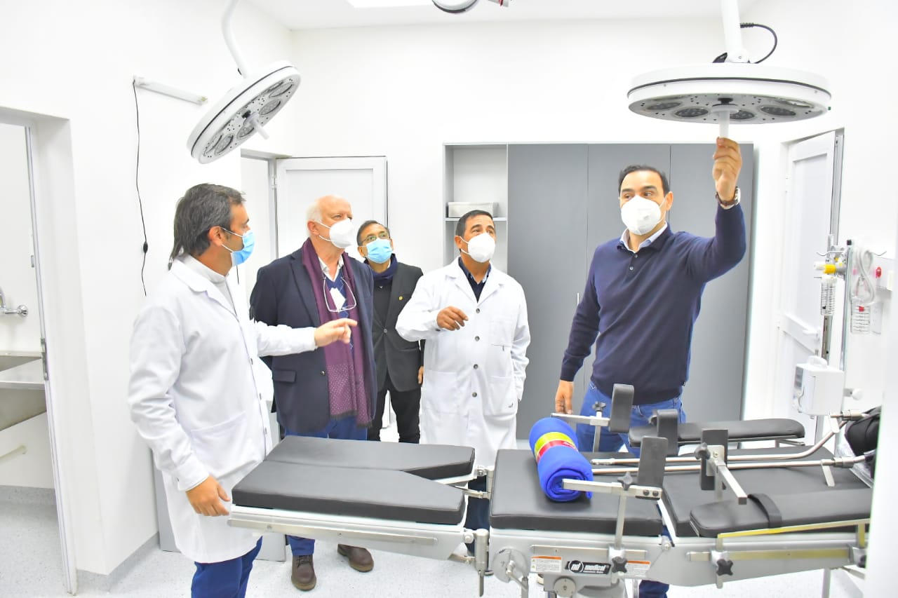 Refacción integral de quirófanos: Valdés habilitó moderno sector en el Hospital Regional de Goya