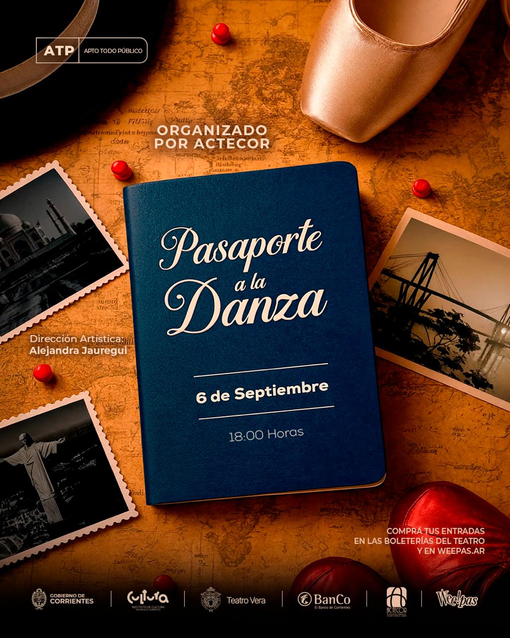 Corrientes baila al mundo con "Pasaporte a la danza"