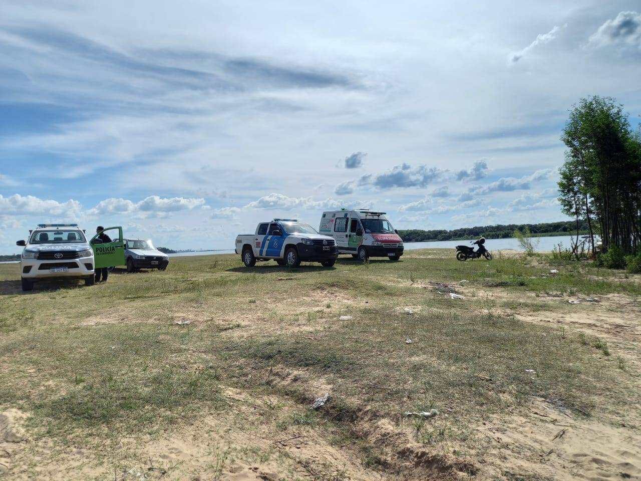 Corrientes: un hombre, un joven y un niño murieron ahogados en el río