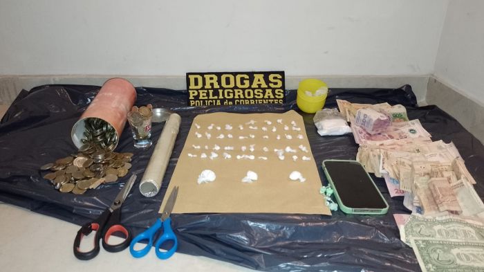 En dos allanamientos, detuvieron a "Balín" y secuestraron droga