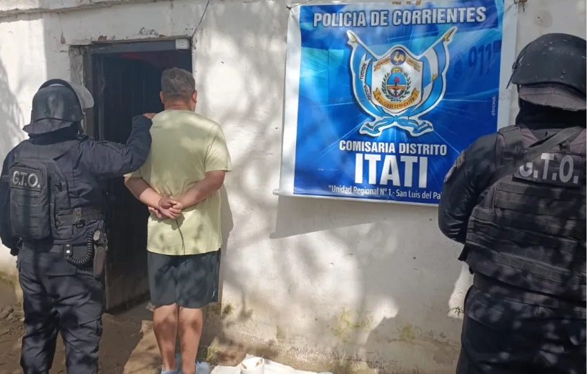 En Itatí secuestraron droga y elementos presuntamente robados