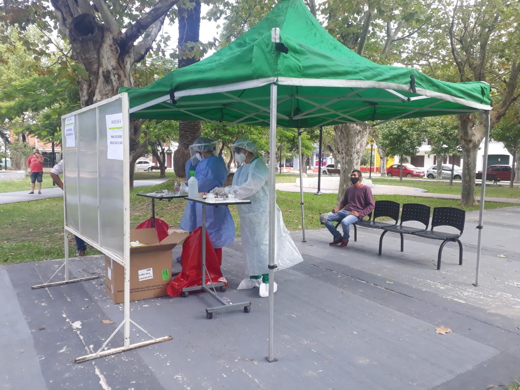 Coronavirus en Esquina: 650 hisopados en un día