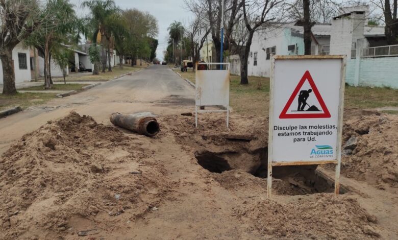 Aguas: El servicio se irá restableciendo paulatinamente