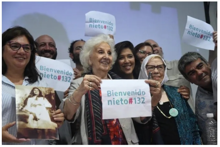 Abuelas de Plaza de Mayo anunció la restitución del nieto 132