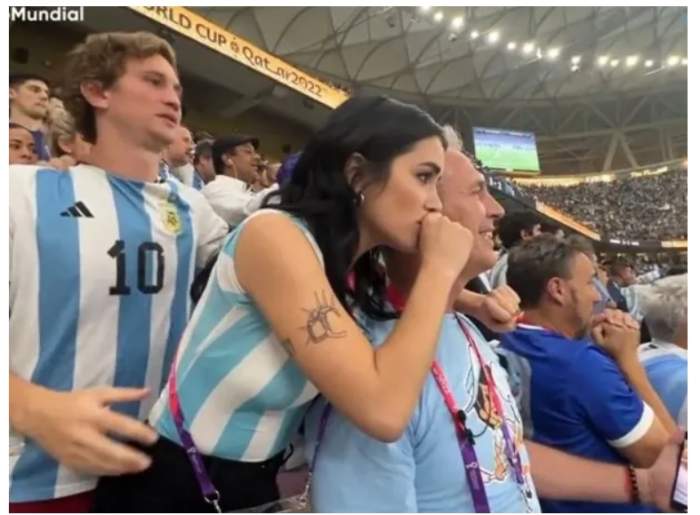 ¿Acosaron a Lali Espósito en medio del partido de la Selección?