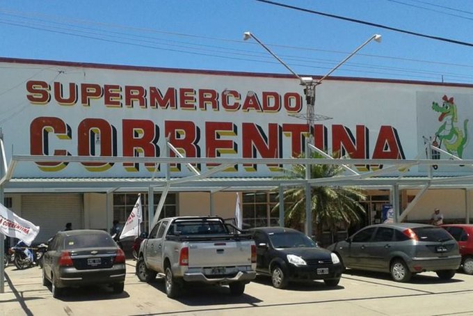 Goya: ladrón robó importante suma de dinero en un conocido supermercado