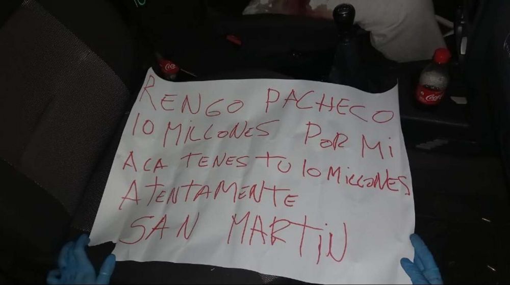 "Acá tenés tus millones": mensaje mafioso junto al cuerpo de un policía