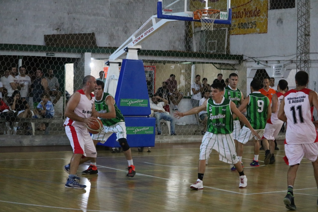 Básquet triunfo de Sportiva y Berón de astrada