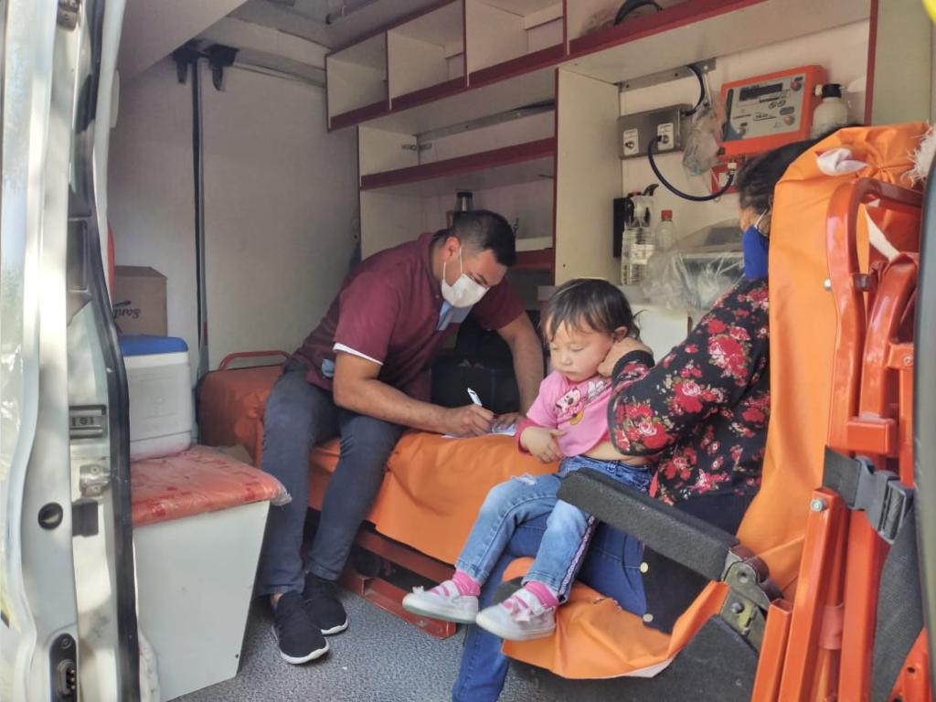 Guayquiraró: operativo de salud y de Anses