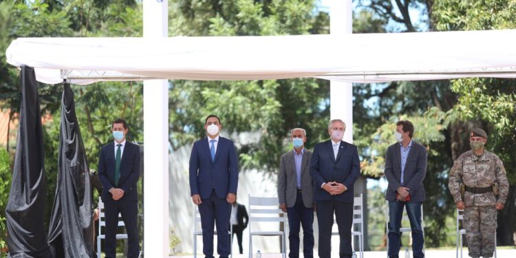 El presidente encabezó el acto por el aniversario del nacimiento de José de San Martín