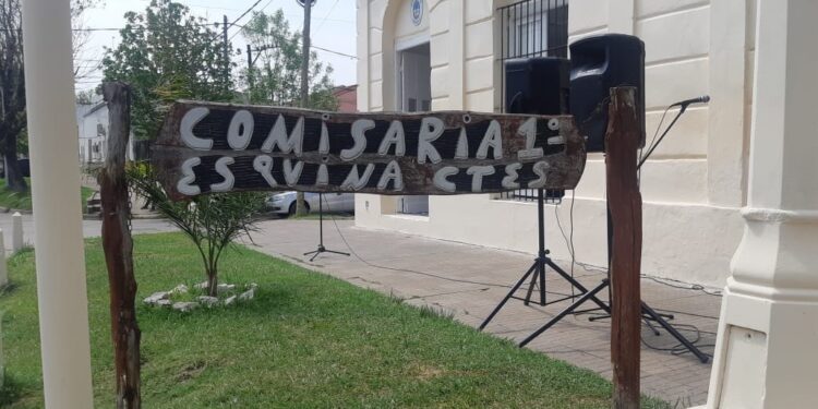 Esquina: La Comisaría Primera ya está funcionando normalmente