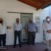 Esquina: vacunación a docentes en el Centro de Excombatientes