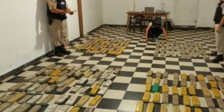 Secuestraron 150 kilos de droga en Itatí