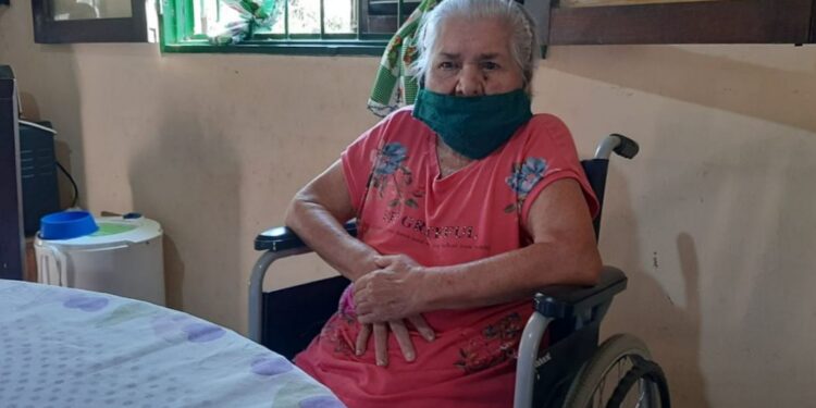 Su hija había alquilado su casa cuando ella estaba internada y ahora podrá volver